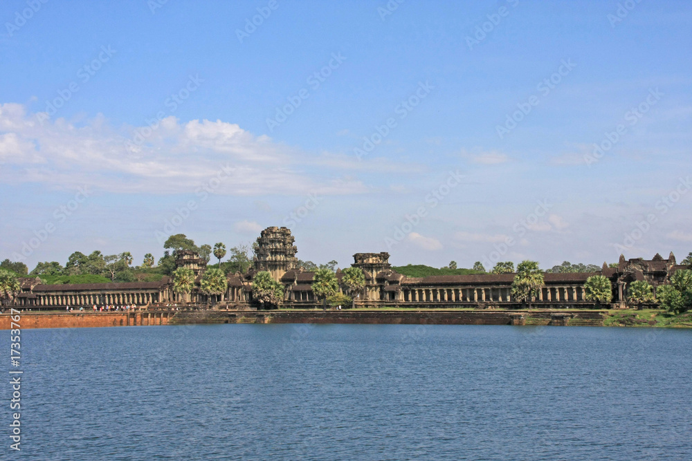 Obraz premium angkor vat,vue d'ensemble