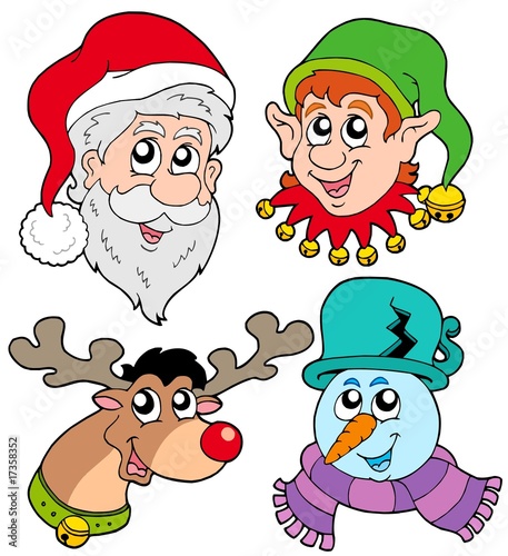 Christmas faces collection 2