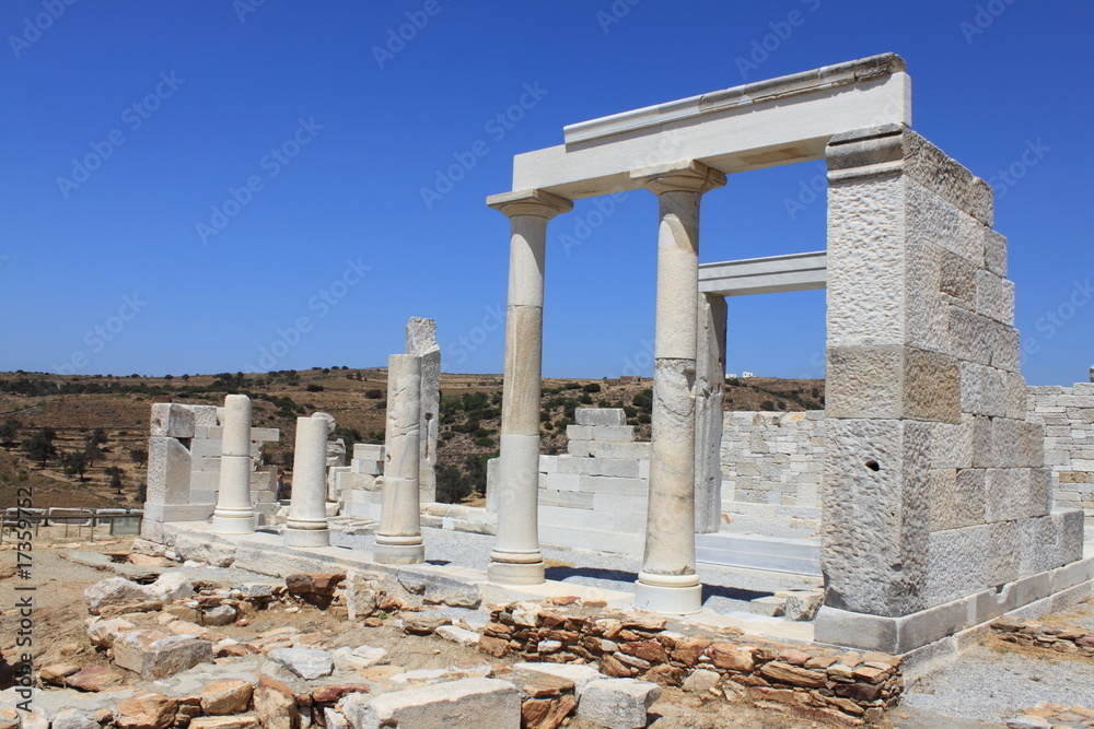 Temple de Déméter à Naxos - Cyclades - Grèce