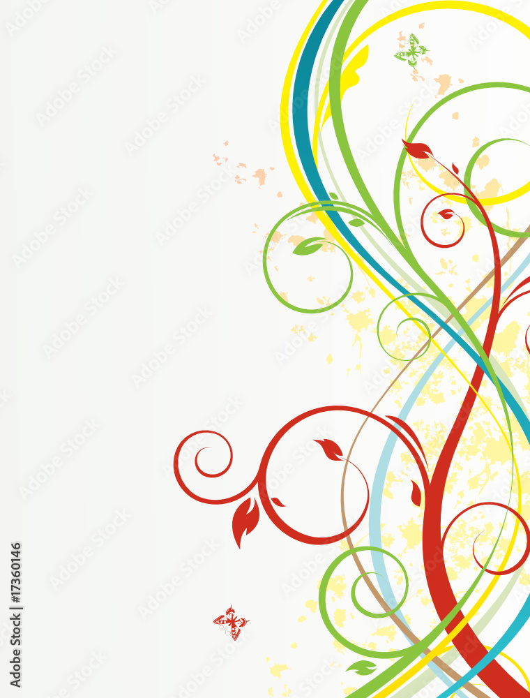 Abstract floral Abstract floral
