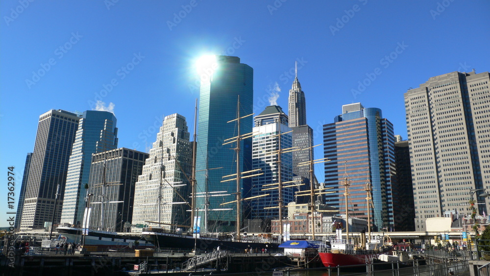 Naklejka premium New York