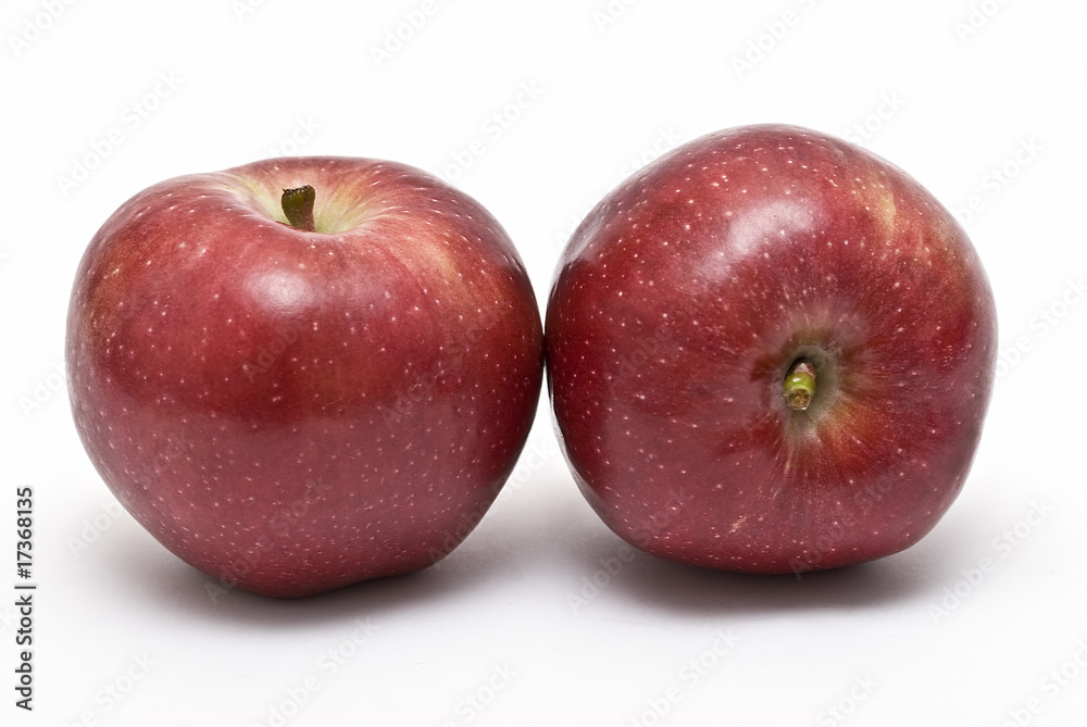 Dos manzanas starking.