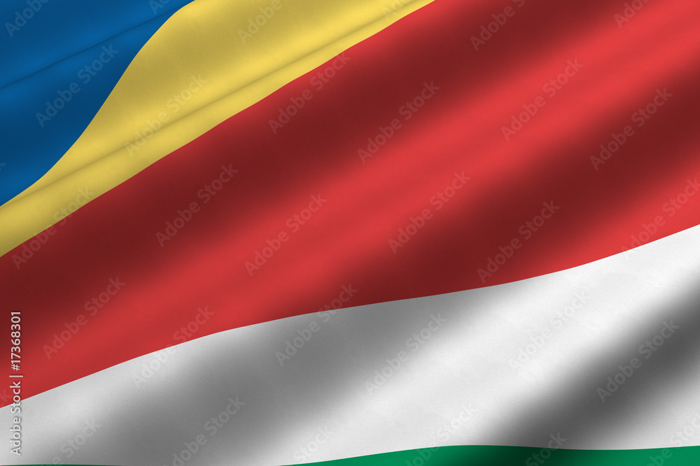 Fototapeta premium Seychelles Flag