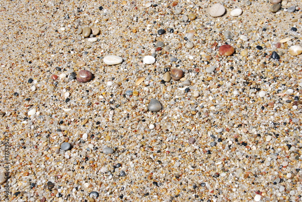 Abstract background with colorful stones at the beach Abstract background with colorful stones at the beach