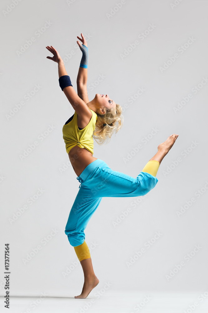 Naklejka premium dancing