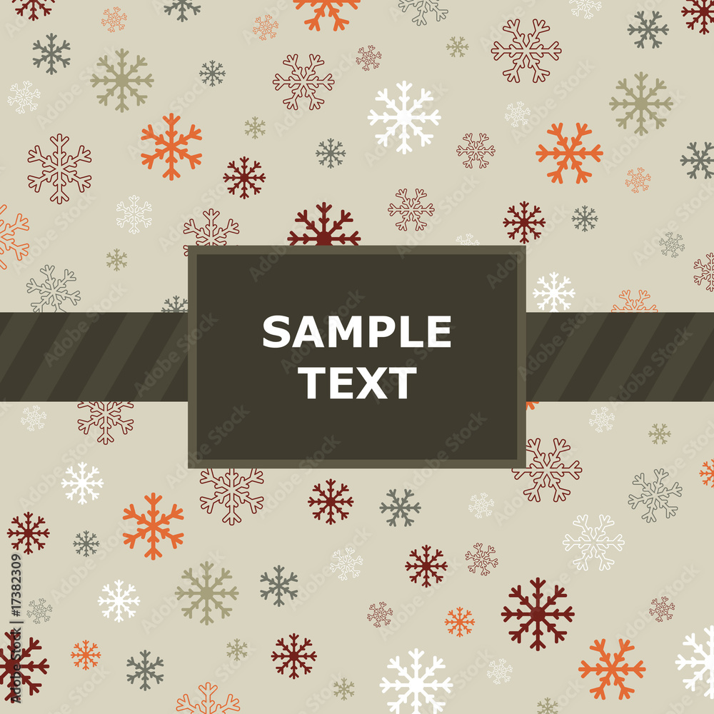 snowflake pattern