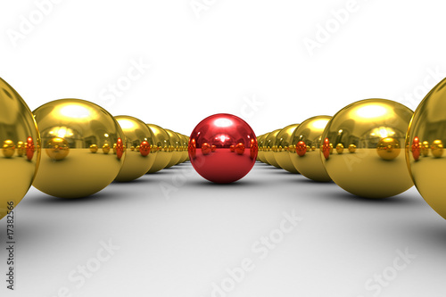 Conceptual image of teamwor...