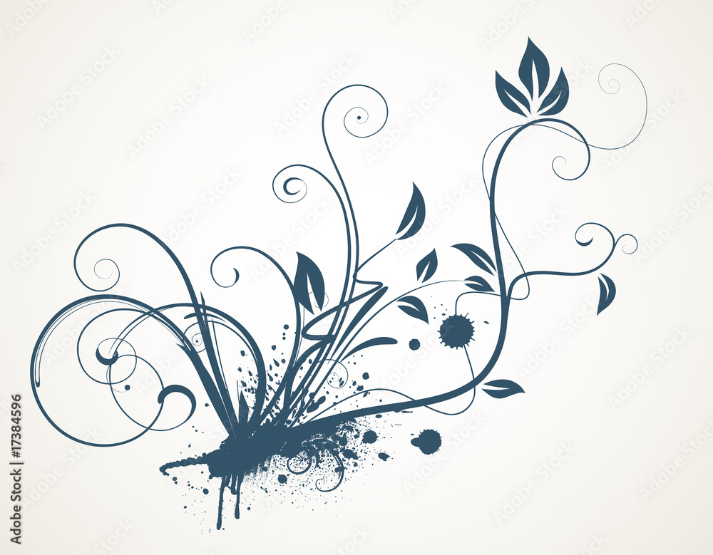 Decorative scroll design