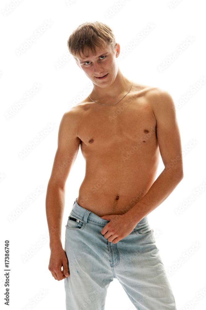 lad in jeans