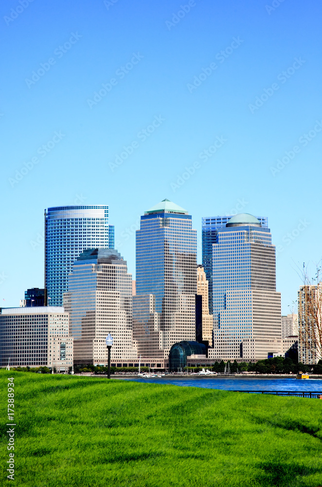 Obraz premium The Lower Manhattan Skylines