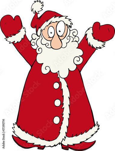 Weihnachtsmann, Weihnachten, Nikolaus, verrückt