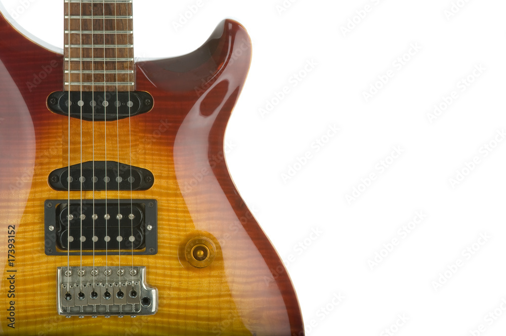 Fototapeta premium Electric Guitar Detail