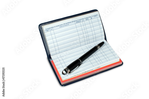 Checkbook Registry Blank photo