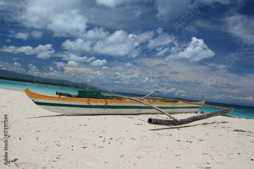 Boat at Mabul Island 2