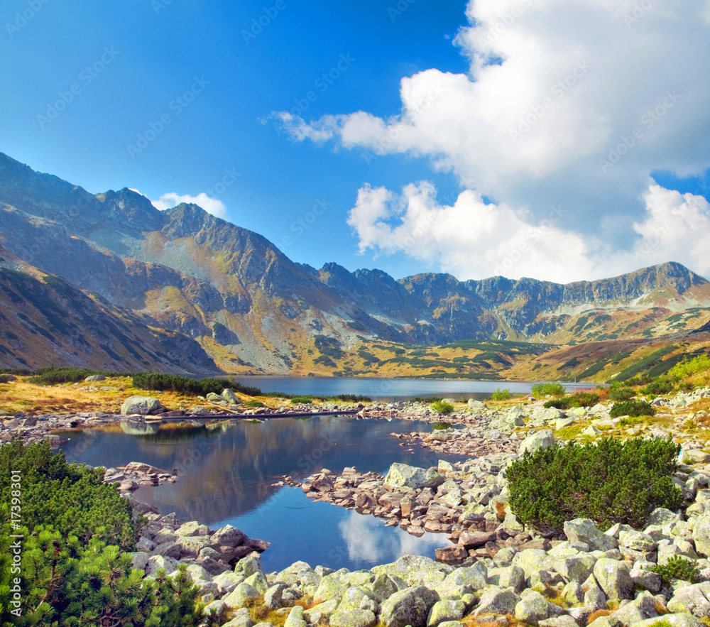 Obraz premium Krajobraz gór