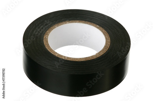 Black adhesive insulating tape