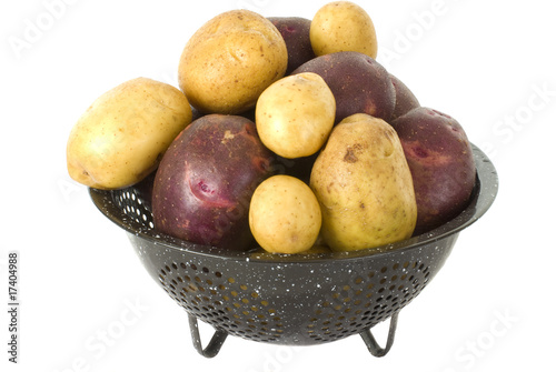 Organic Yukon Gold & Blue Potatoes photo