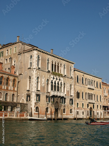 Venice - Exquisite antique building at Canal Grande