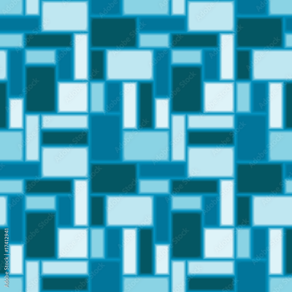 Seamless blue tile pattern Seamless blue tile pattern