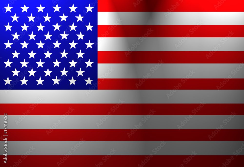 Obraz premium American flag