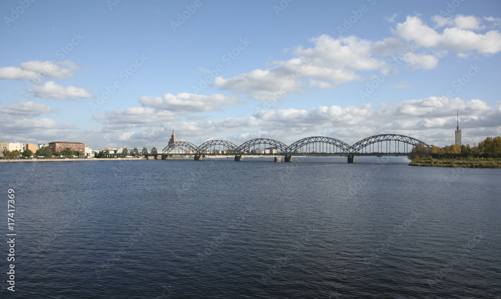 riga, bridge