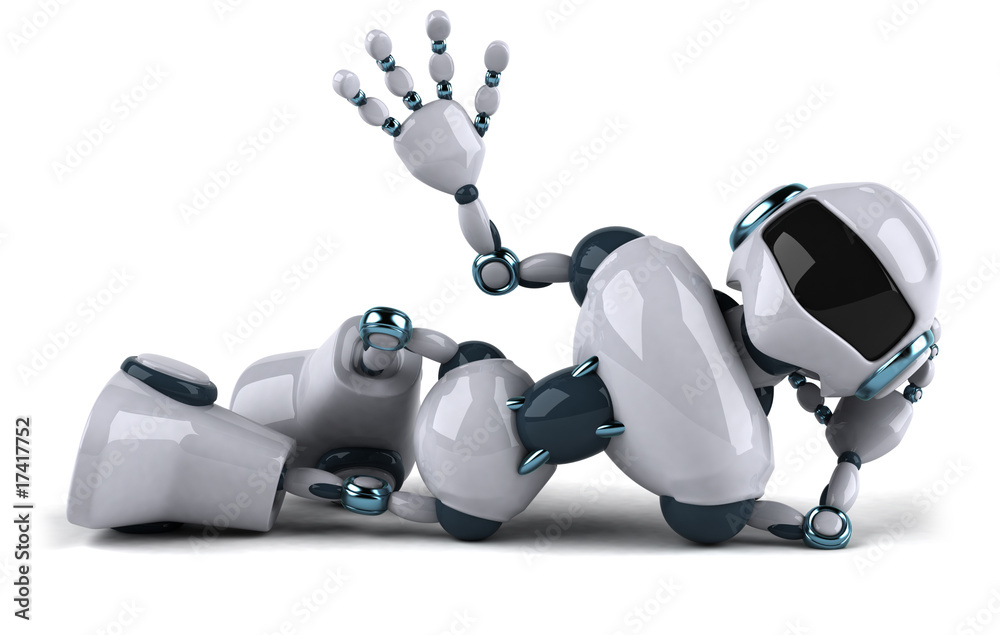 Robot allongé Robot allongé