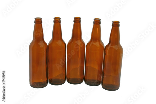 bottles  isolated