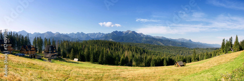 View panoramic from glodowka