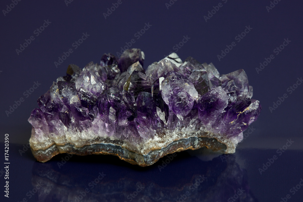 funkelnder Amethyst
