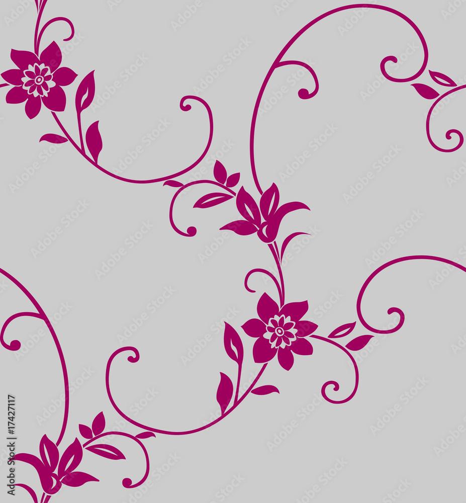 Floral background pattern(seamless)