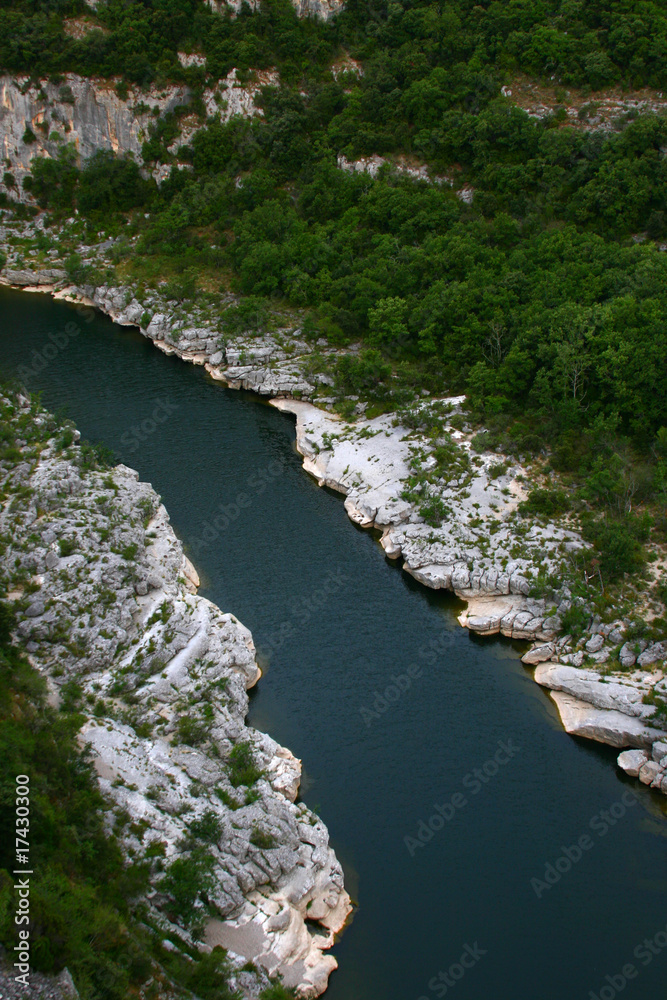 Ardeche canyon