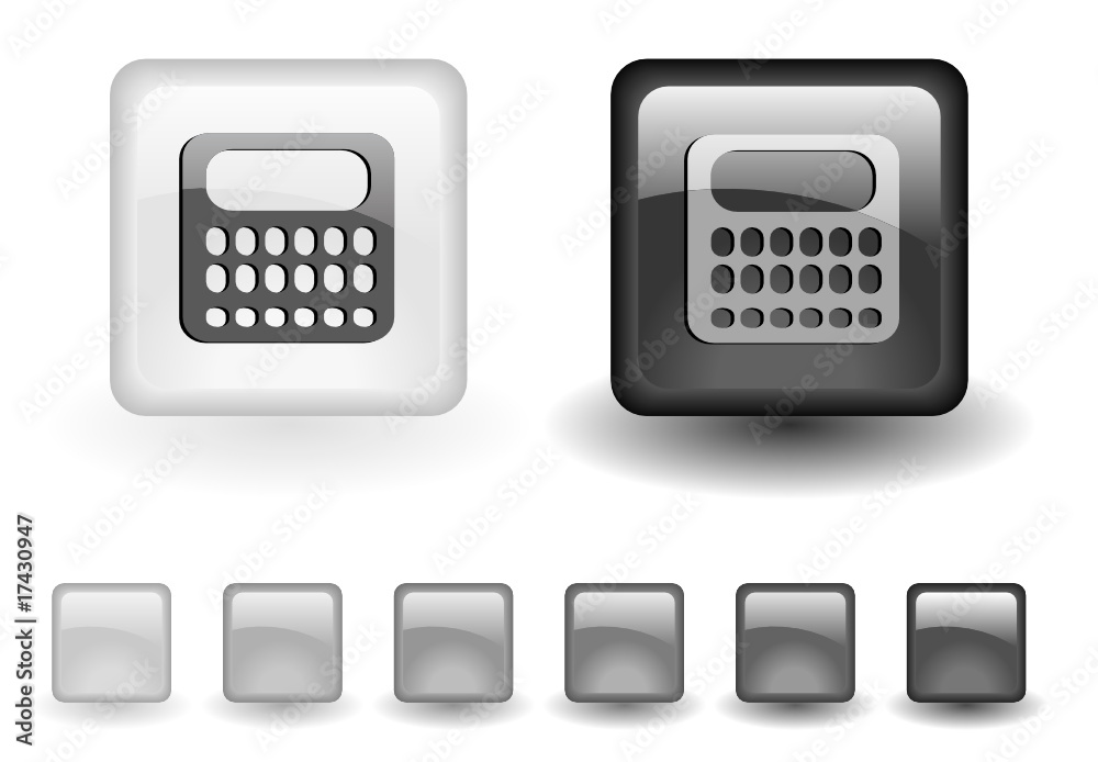 Web buttons. Web buttons.