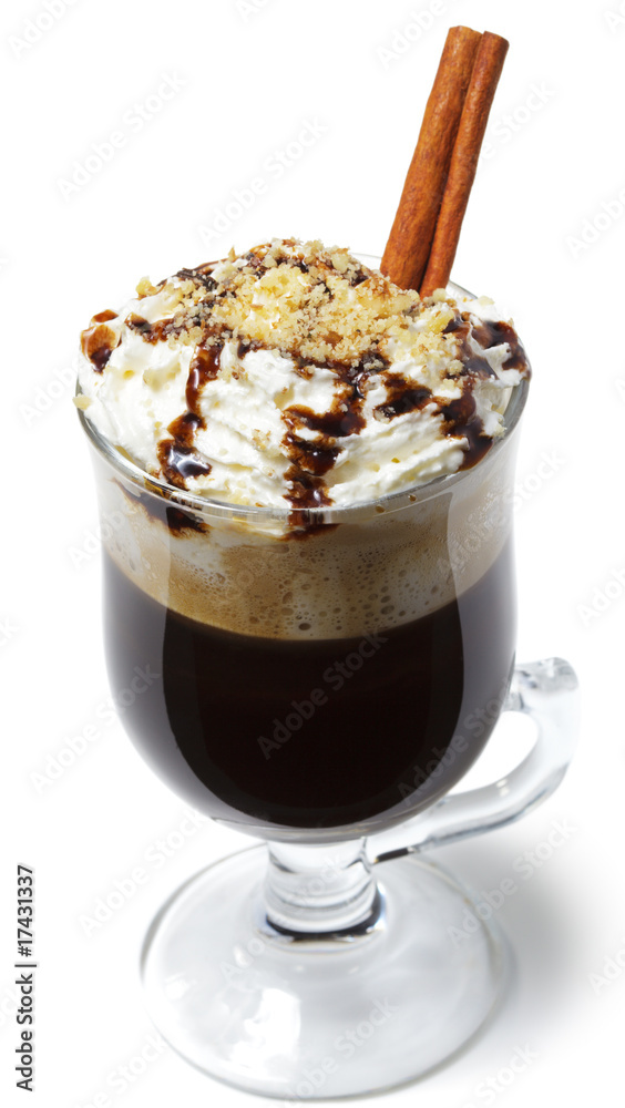 Winter Cocktail - Hot Chocolate with Rum