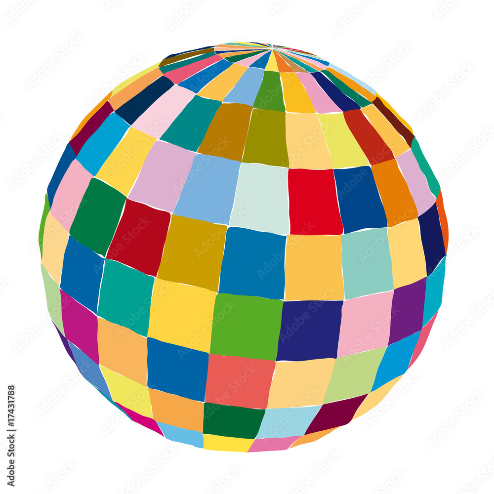 sfera colorata