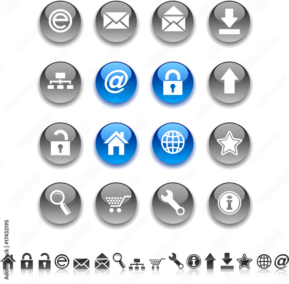 web icon set. Vector illustration web icon set. Vector illustration