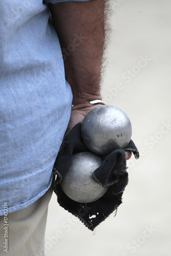 Obraz na płótnie Pétanque w salonie