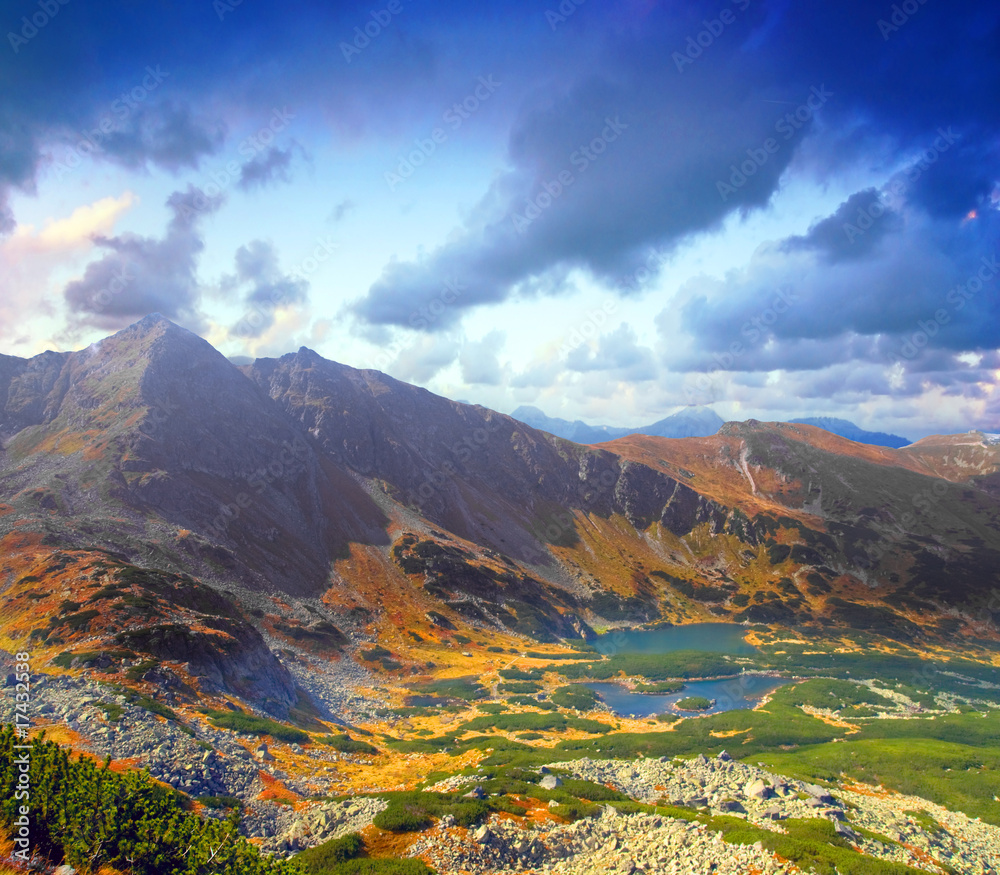 Obraz premium Mountains landscape