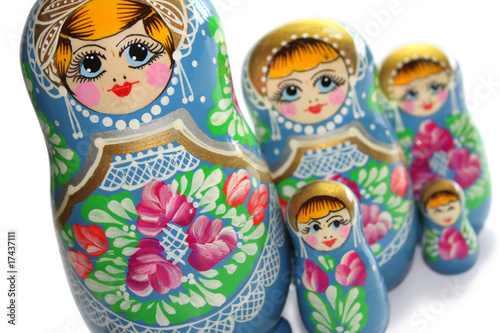 Fototapeta Naklejka Na Ścianę i Meble -  Matrioska - russian dolls