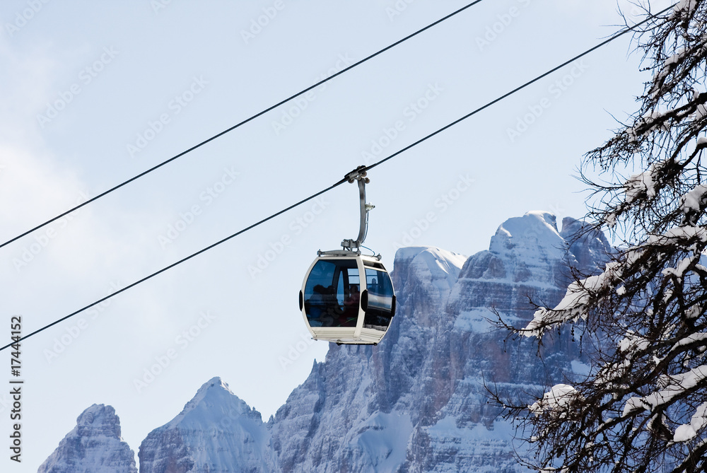 Ski resort Madonna di Campiglio. Italy Ski resort Madonna di Campiglio. Italy