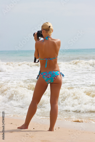 shooting on the beach