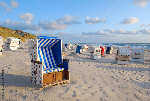 Strandkörbe auf Sylt