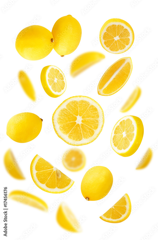 Fresh lemons