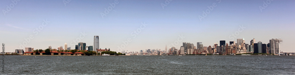 New York and Manhattan Panorama