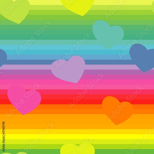 Seamless background with the rainbow colors