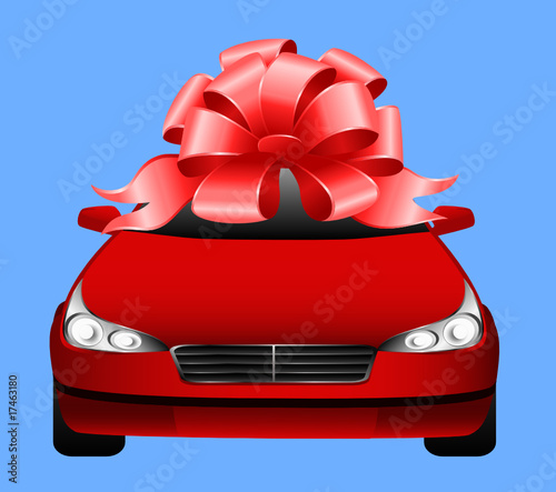 sport car isolated on the background