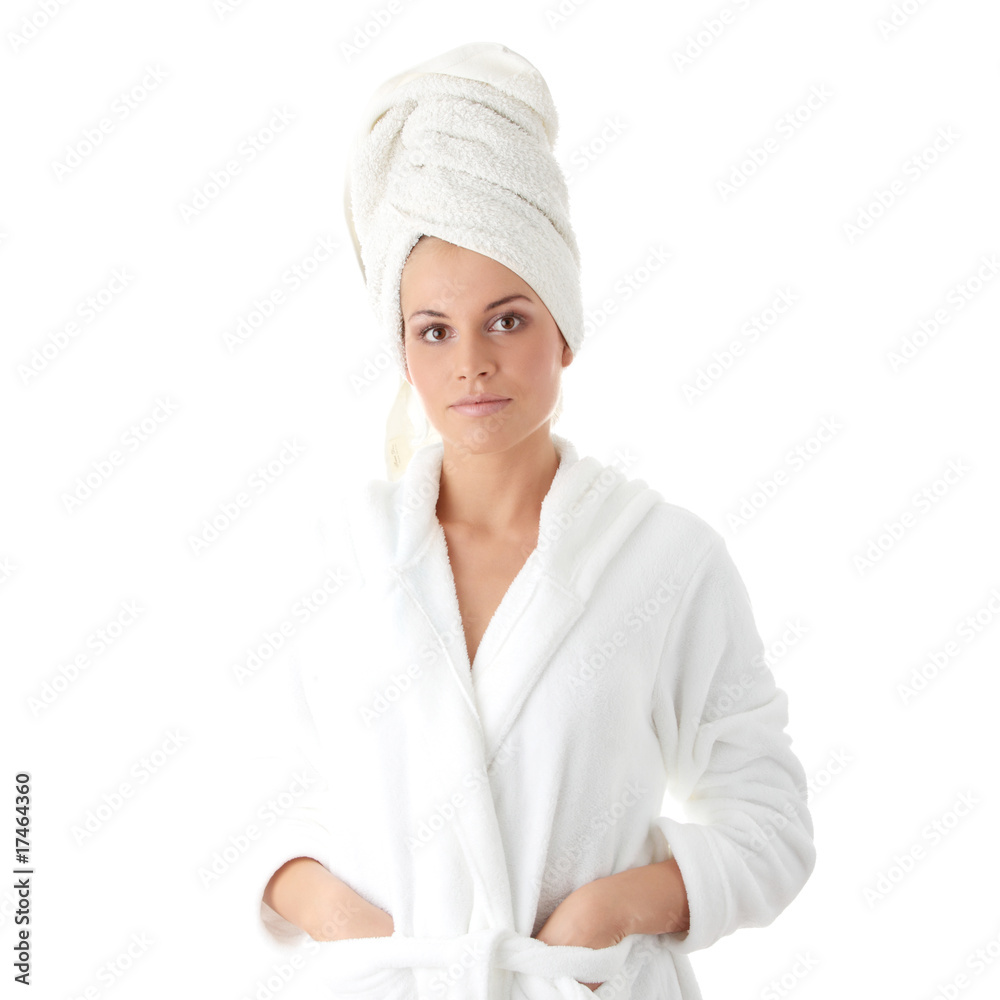 Woman after bath Woman after bath