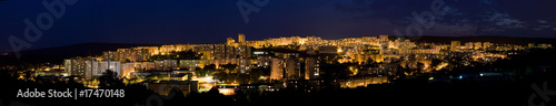 night city panorama - bratislava