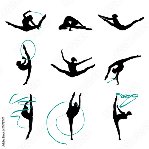 Gymnastique Rythmique Vectoriel 5