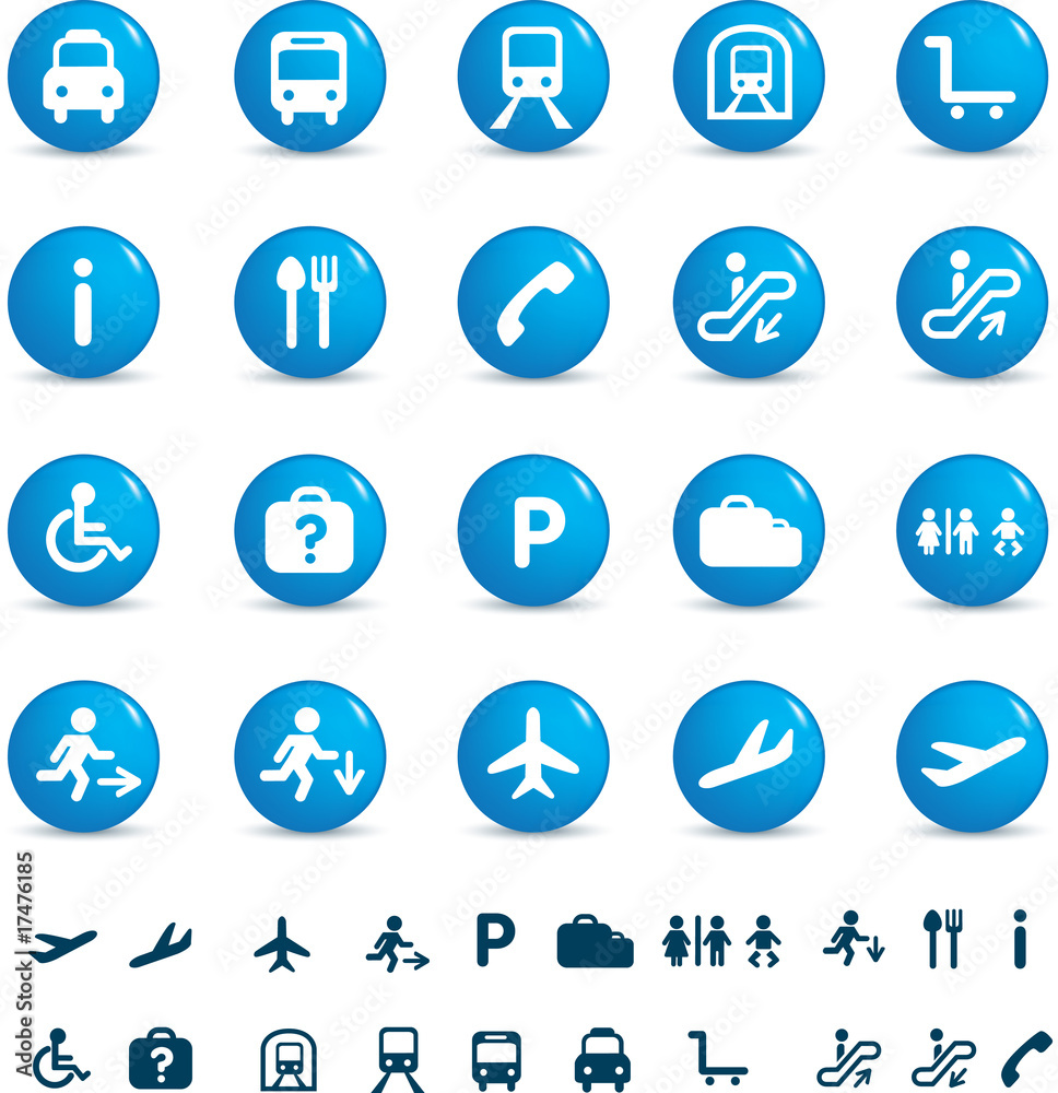 travel icon set travel icon set