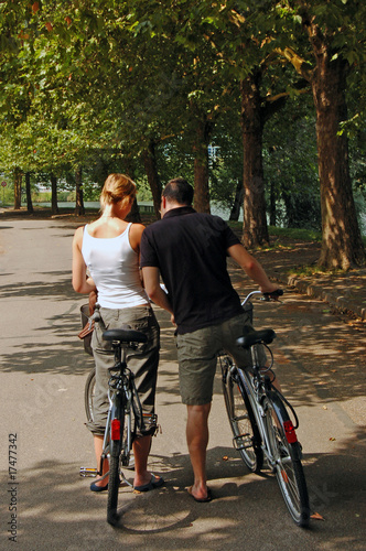 In bicicletta nel parco - Strasburgo 2009